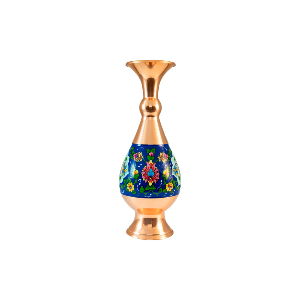 گلدان صراحی سایز 2 مس و پرداز